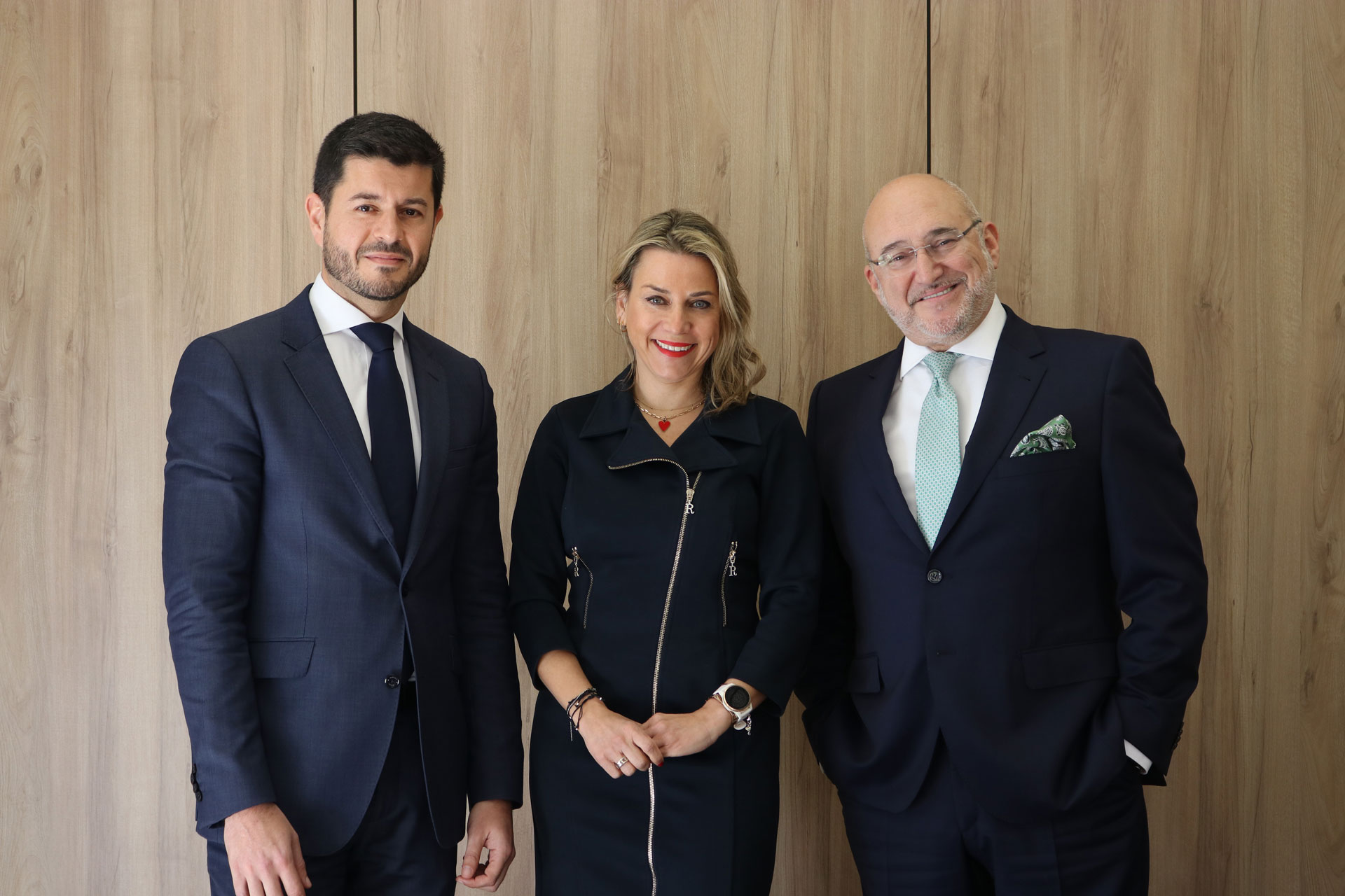 Carlos Morte, Irene Rico y Eusebio Gómez-Limón, socios despacho de abogados en Valencia